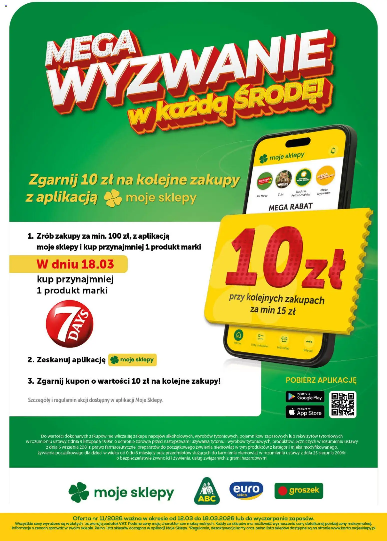 Euro Sklep gazetka od 12.03.2026 | Strona: 32 | Produkty: Groszek, Mleka