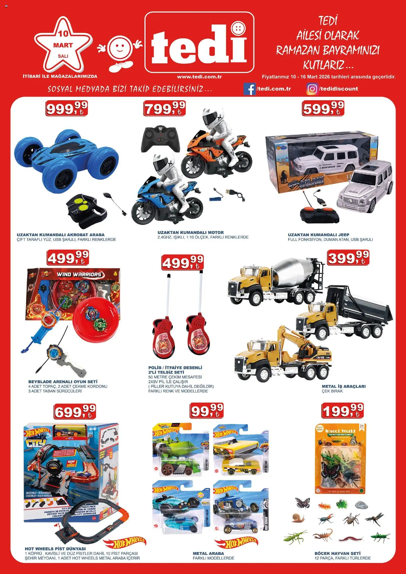 Tedi Katalog - 10.03.2026 tarihinden itibaren geçerlidir | Sayfa: 2 | Ürünler: Çift taraflı, Pil, Oyun, USB