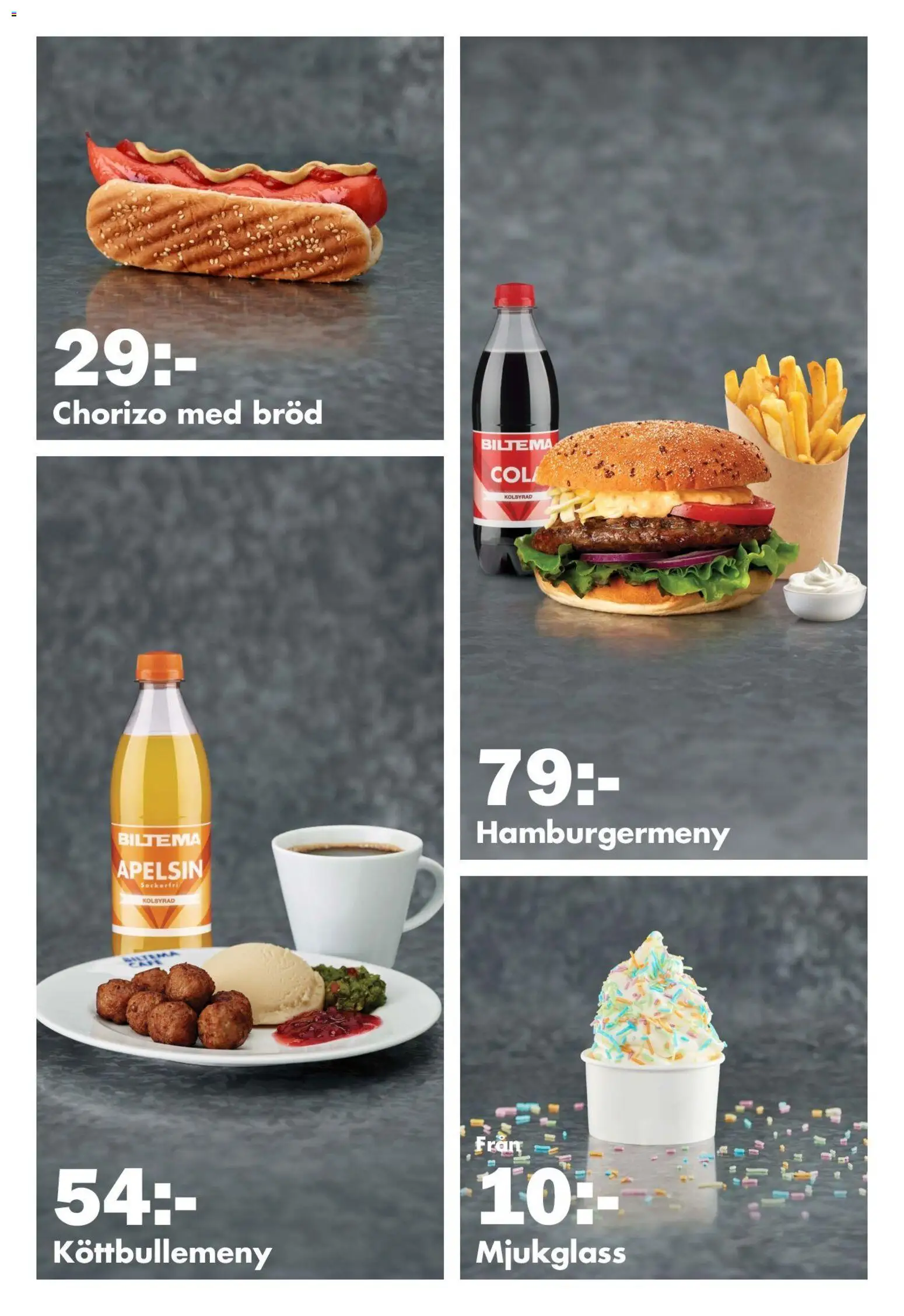 Biltema reklamblad aktuell från 20.10.2025 | Sida: 17 | Produkter: Bröd, Chorizo, Apelsin