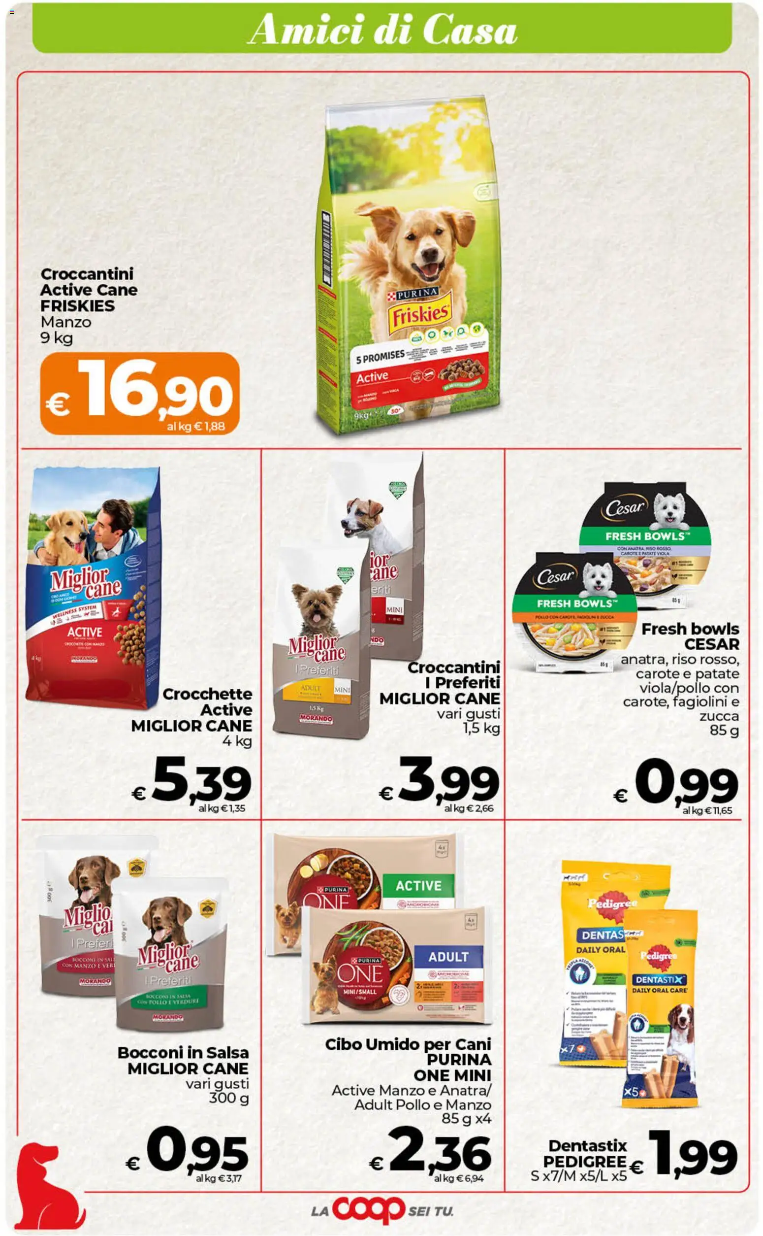 Volantino Ipercoop del 17.03.2026 | Pagina: 50 | Prodotti: Patate, Carote, Crocchette, Fagiolini