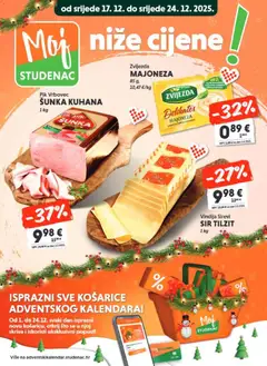 Katalog Studenac - Pregled kataloga iz trgovine Studenac, vrijedi od 17.12.2025