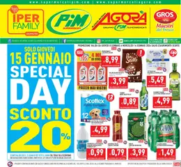 Anteprima del volantino Volantino PIM Supermercati	 valido a partire dal 08.01.2026