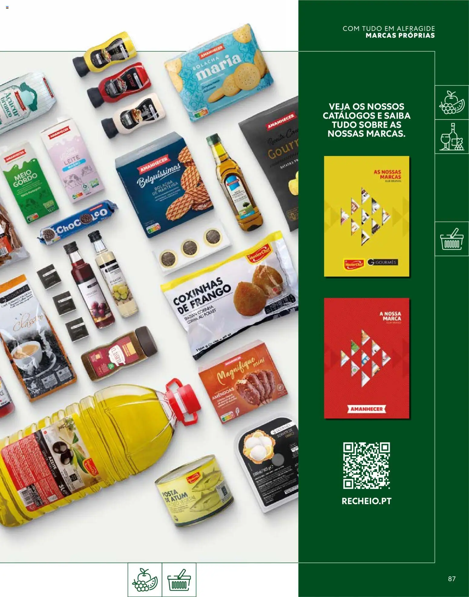 Recheio - Catálogo de Alfragide │ válido de 16.03.2026 | Página: 87 | Produtos: Frango, Leite, Manteiga, Açúcar