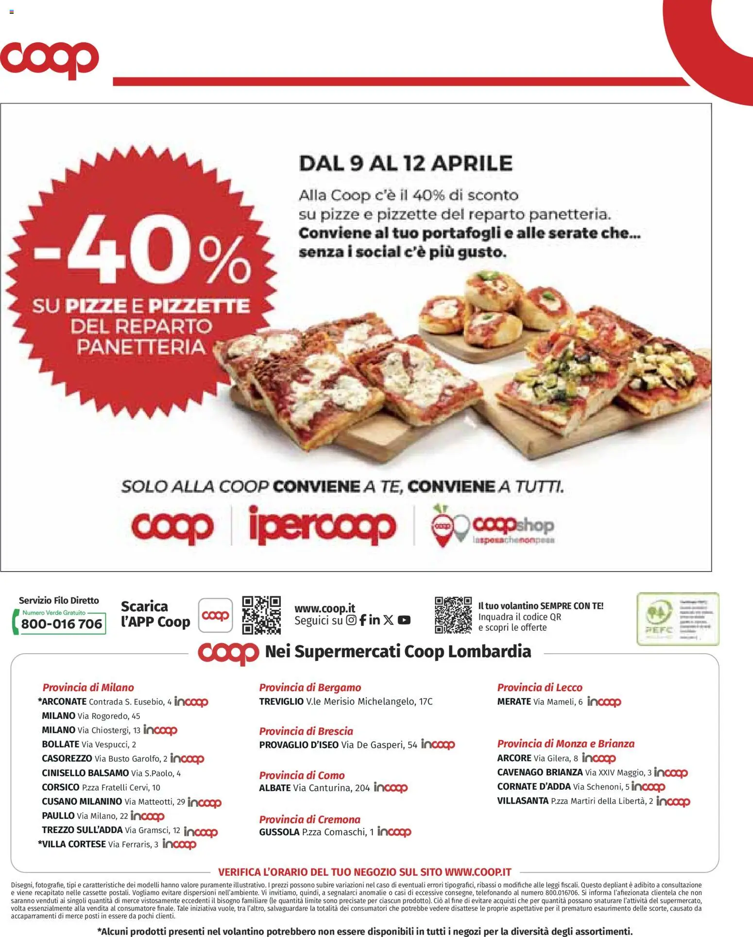 Volantino COOP del 07.04.2026 | Pagina: 4 | Prodotti: Balsamo, Tè