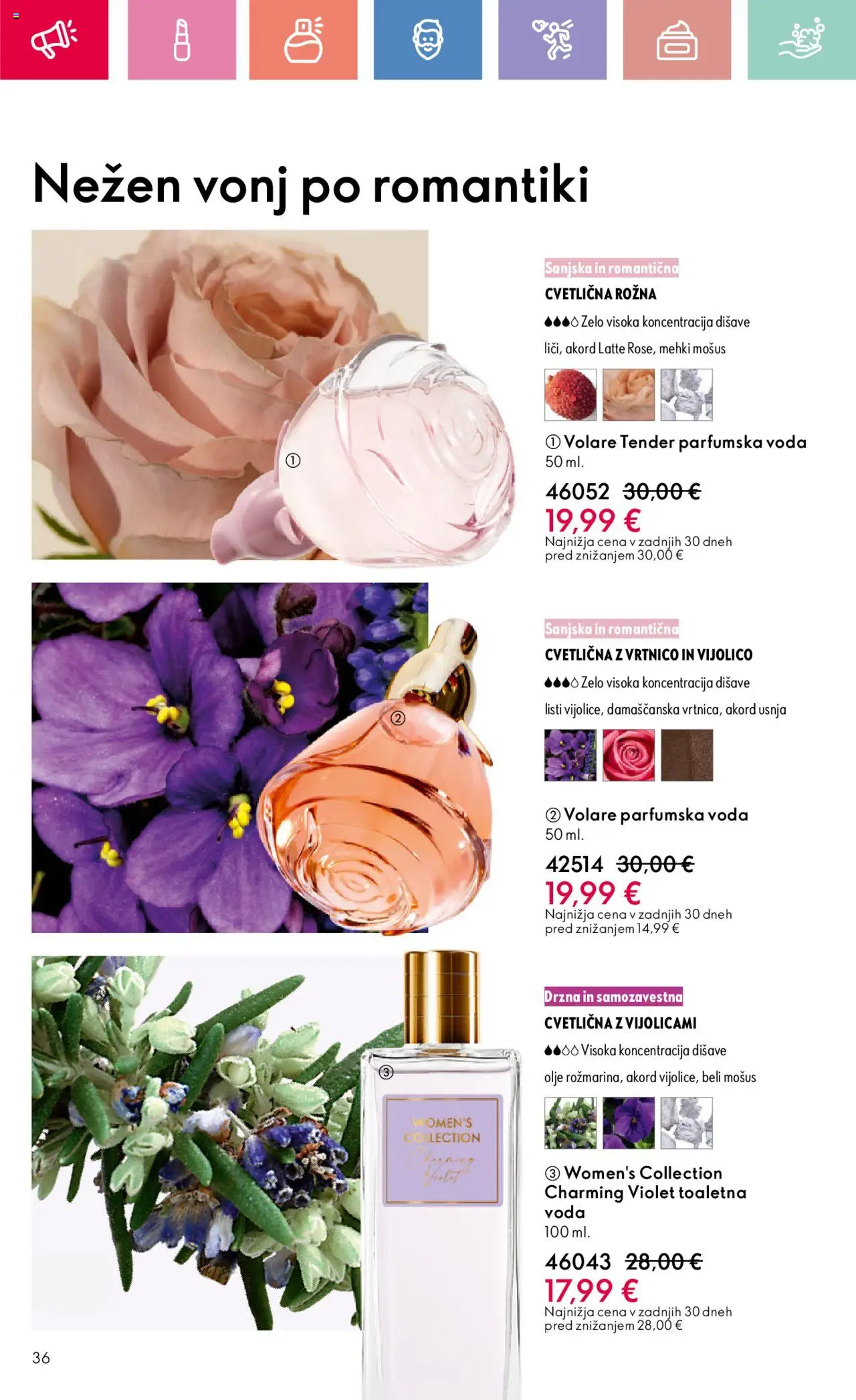 Oriflame katalog 11 │ velja od 03.08.2025 | Stran: 36 | Izdelki: Olje, Voda, Toaletna voda, Parfumska voda
