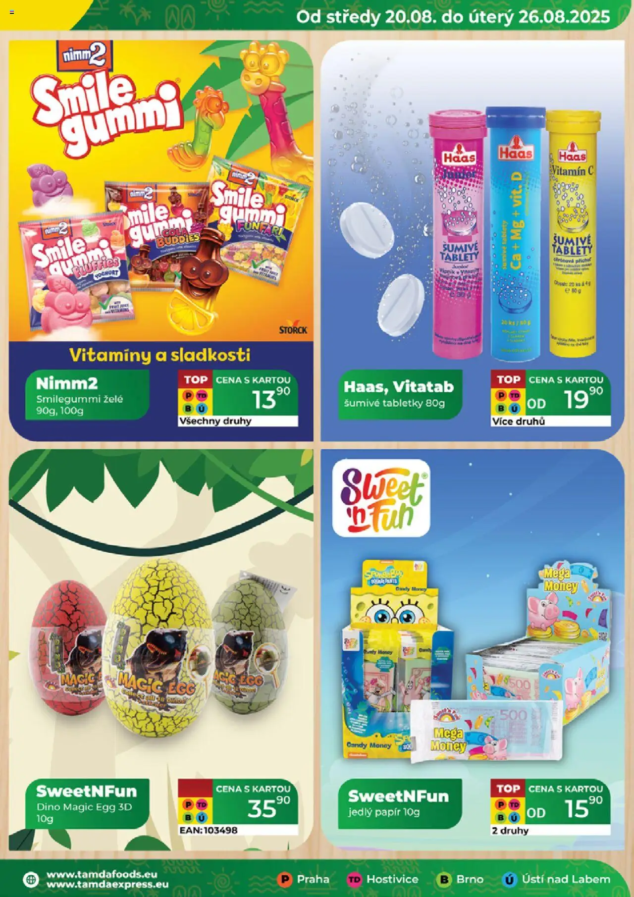 Tamda Foods leták od 20.08.2025 | Strana: 9 | Produkty: Vitamin c, Vitamíny, Sladkosti, Cola