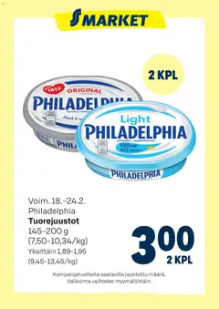 S-market-mainoslehti voimassa 18.02.2026 alkaen