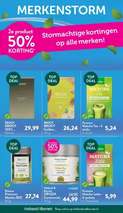 Holland & Barrett folder - Voorbeeld van een folder van Holland & Barrett, geldig van 02.03.2026 | Pagina: 14 | Producten: Thee, Poeder