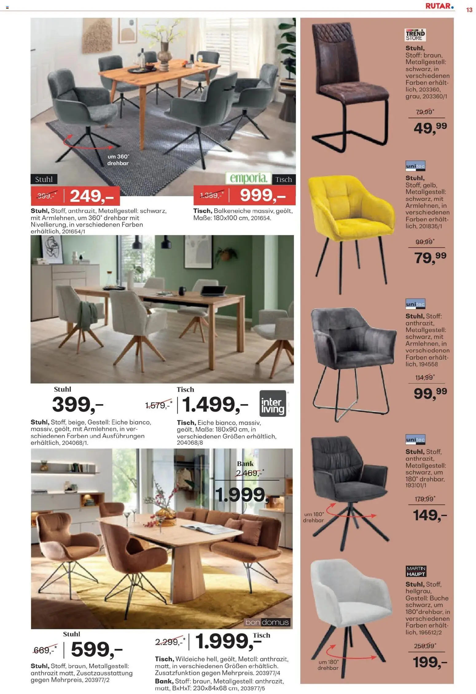 Novi Rutar katalog ponudbe – veljaven od 21.10.2025 | Stran: 13