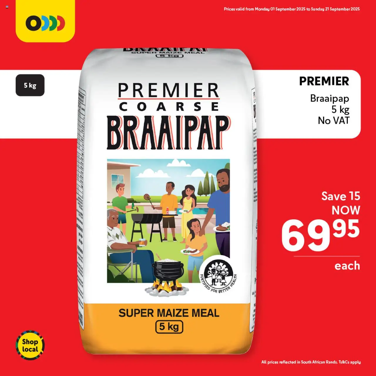 New Makro catalogue – valid from 01.09.2025 | Page: 12 | Products: Maize meal
