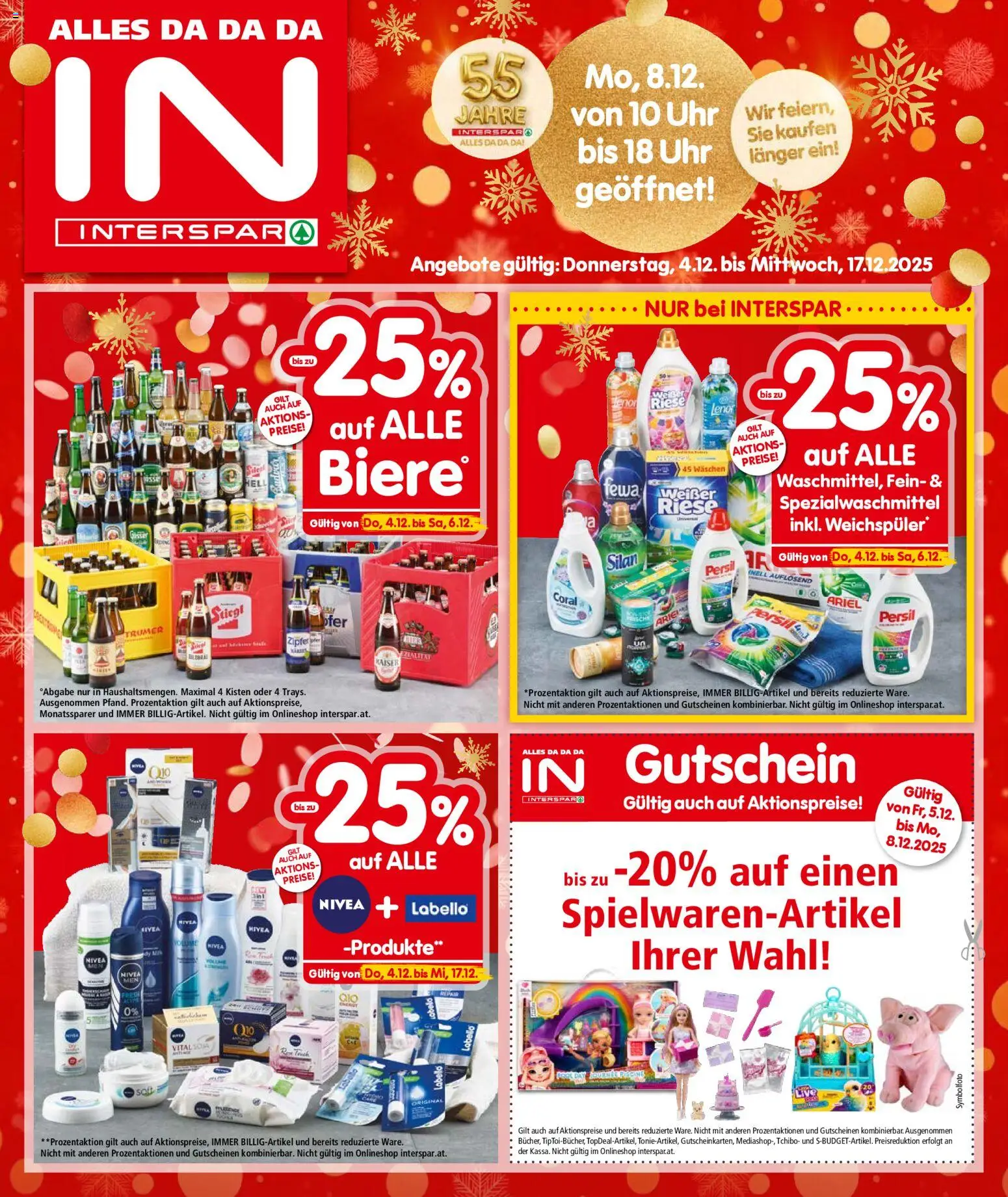 Interspar Flugblatt - Salzburg gültig ab 04.12.2025 | Seite: 1