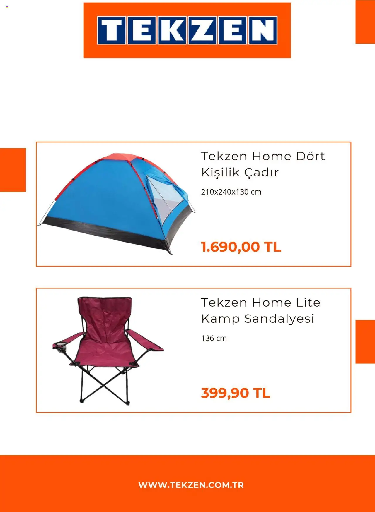 Tekzen Katalog - 01.07.2025 tarihinden itibaren geçerlidir | Sayfa: 1