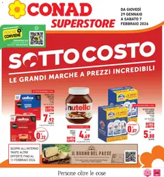 Anteprima del volantino Conad Superstore Piemonte catalogo valido a partire dal 29.01.2026