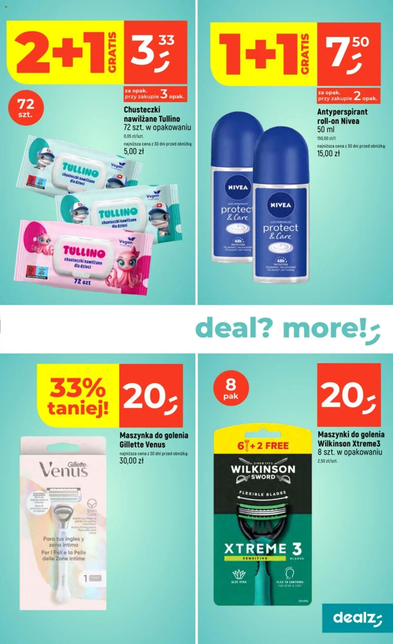 Dealz gazetka od 16.04.2026 | Strona: 39 | Produkty: Gillette, Maszynka do golenia, Maszynki do golenia, Antyperspirant