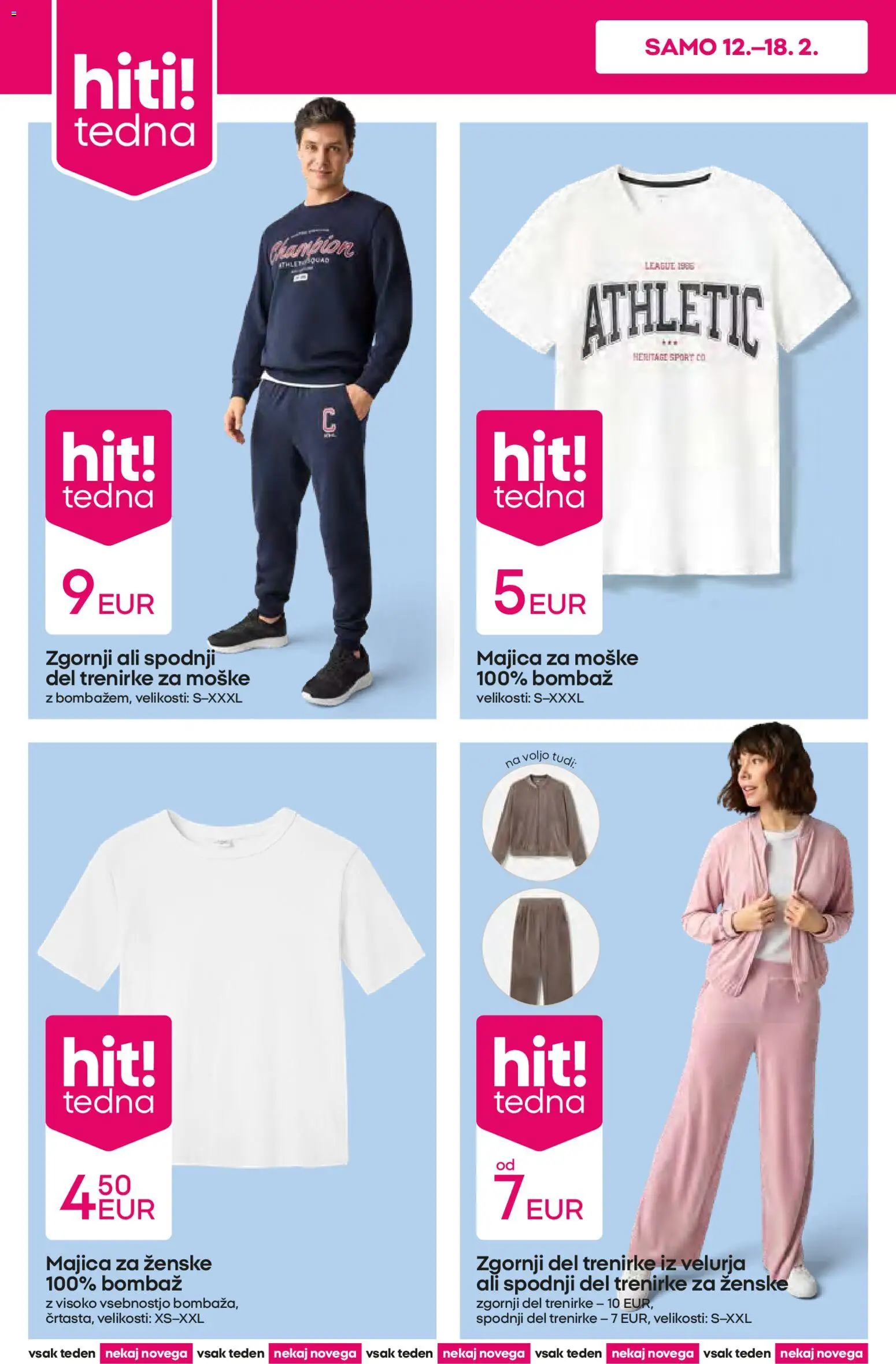 Novi Pepco katalog ponudbe – veljaven od 12.02.2026 | Stran: 4 | Izdelki: Majica