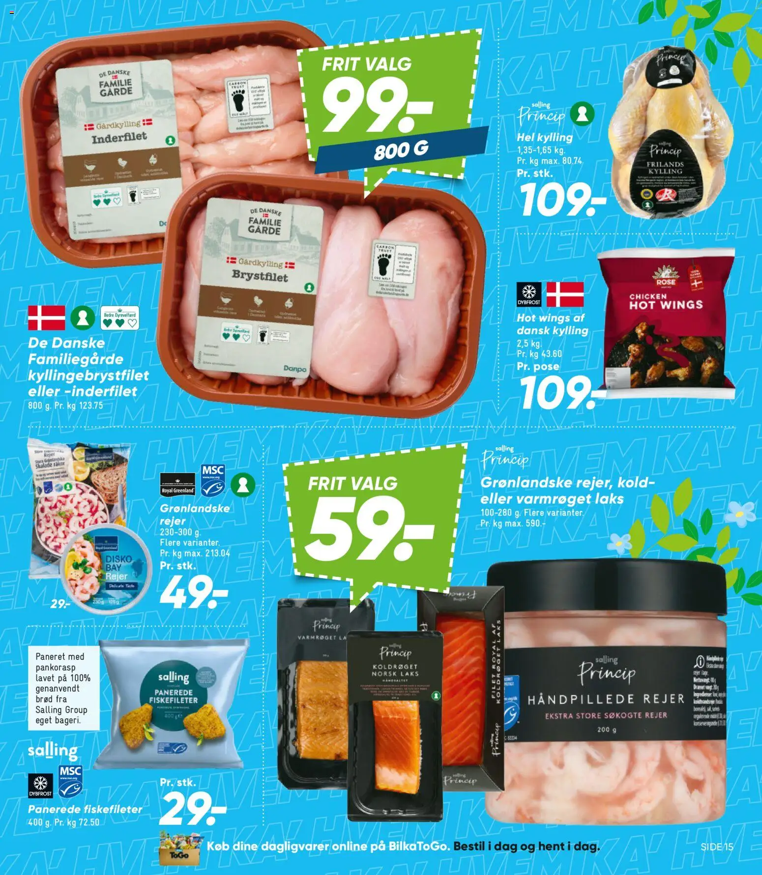 Bilka tilbudsavis – gyldig fra 17.04.2026 | Side: 16 | Produkter: Brød, Rejer