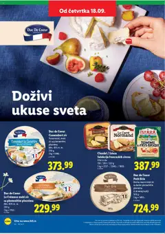 Lidl katalog - važi od 18.09.2025 | Strana: 8 | Proizvode: Sir