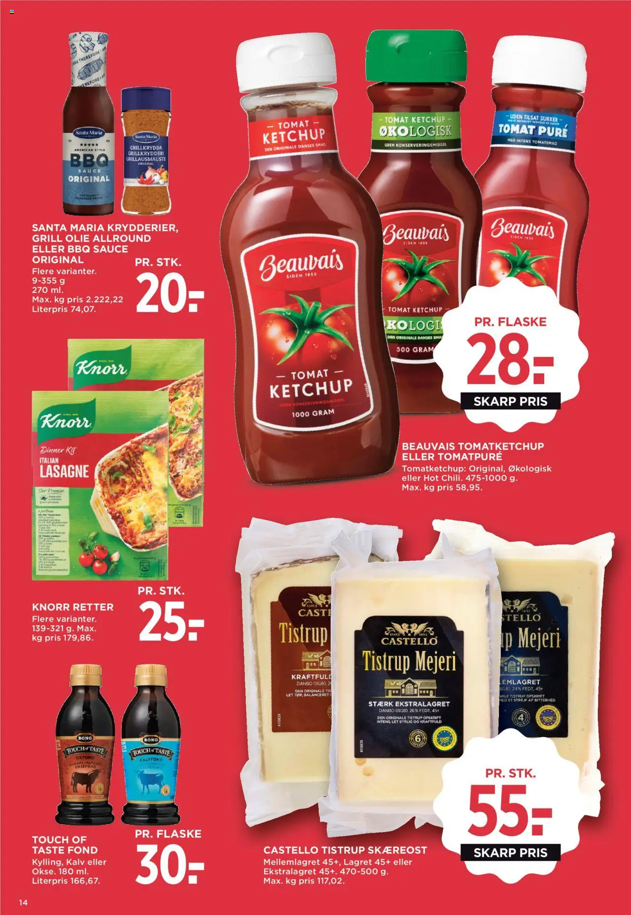 Meny Tilbudsavis gyldig fra 15.08.2025 | Side: 22 | Produkter: Olie, Ketchup, Tomatpuré, Sukker