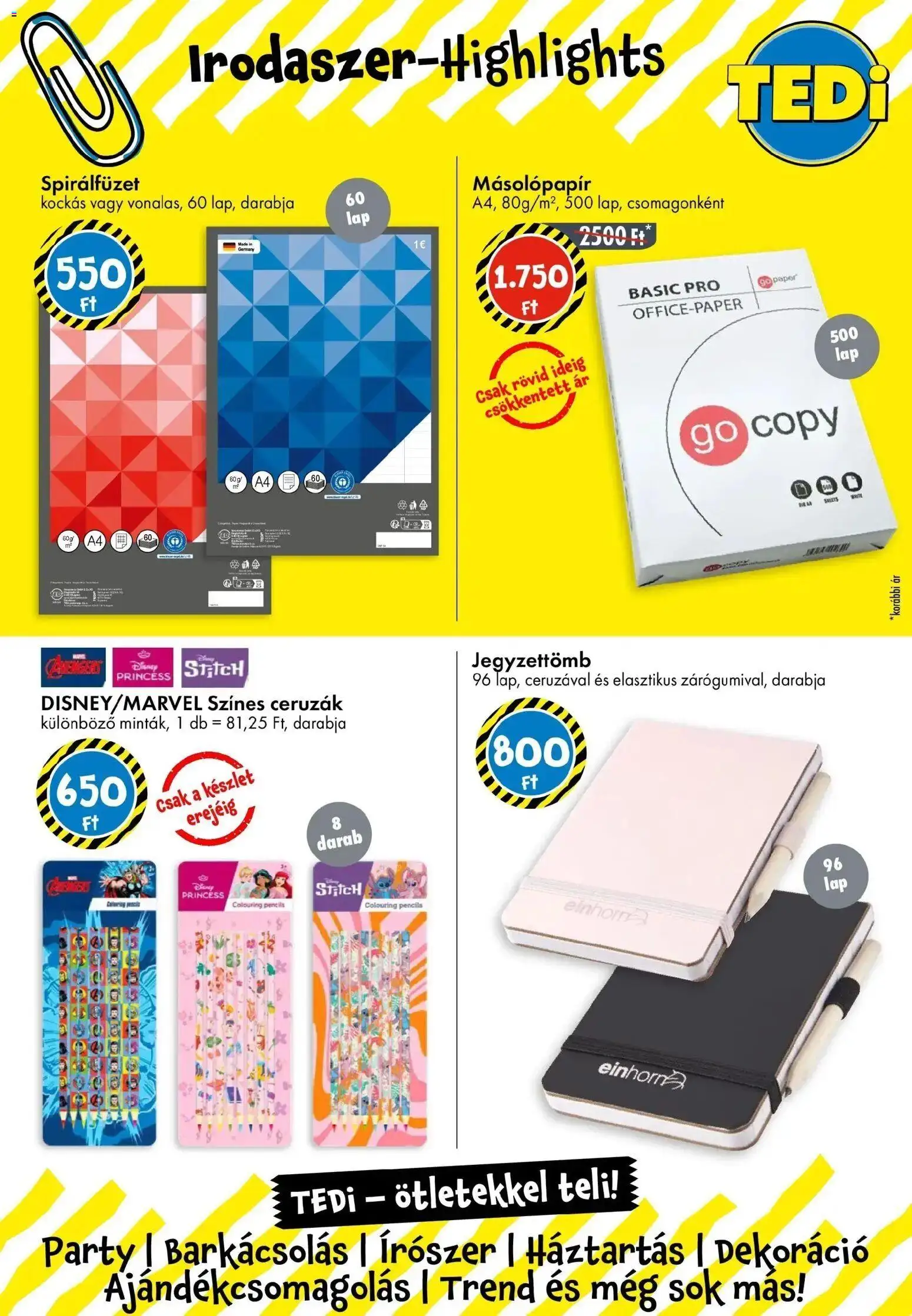 TEDi akciós ujság - amely érvényes a következő dátumtól: 20.02.2026 | Oldal: 5 | Termékek: Dekoráció