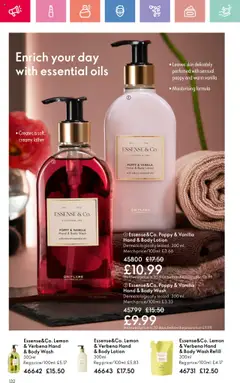  | Page: 132 | Products: Body lotion, Lemon, Vanilla