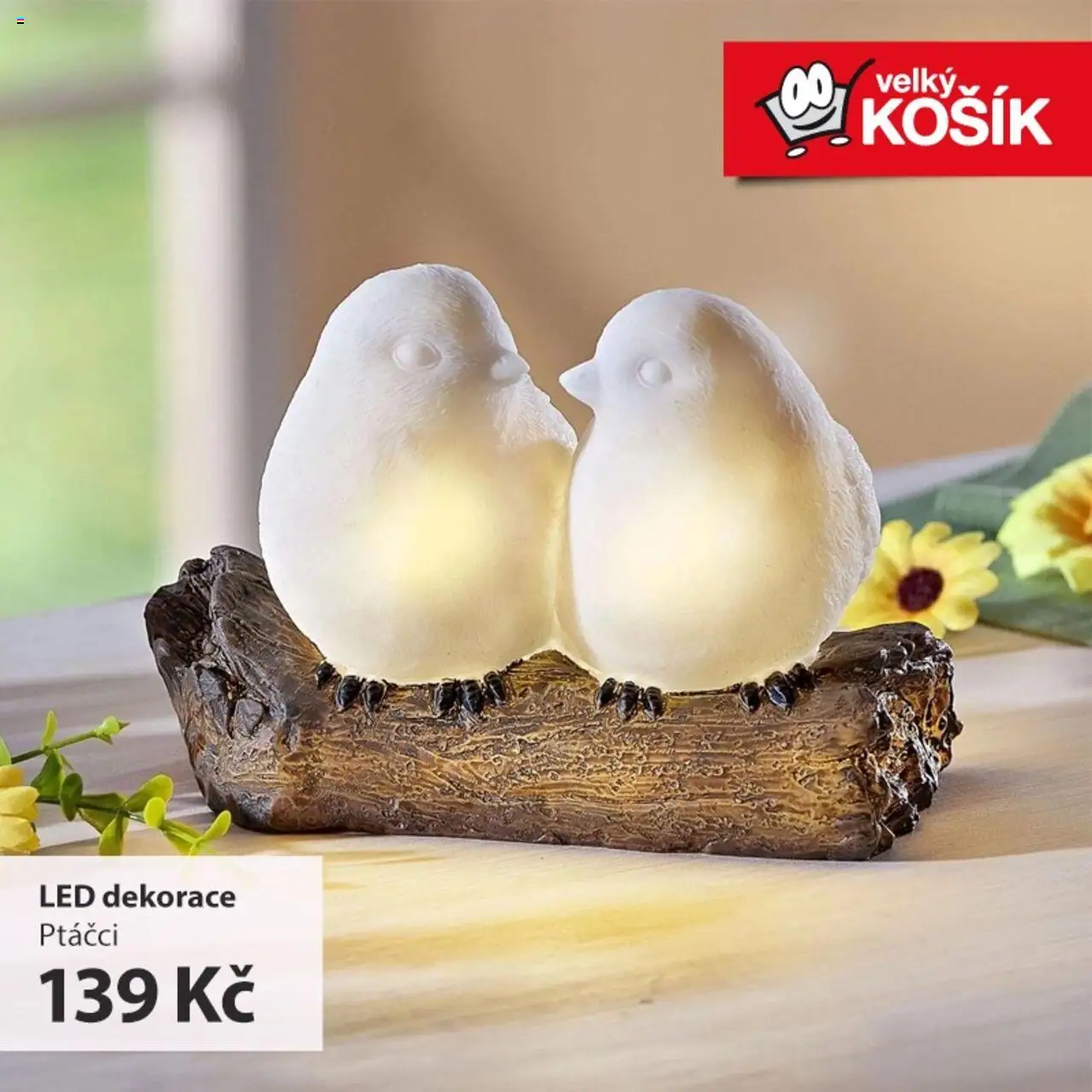 Velký Košík nabídka od 18.08.2025 | Strana: 3 | Produkty: Košík, LED, Dekorace