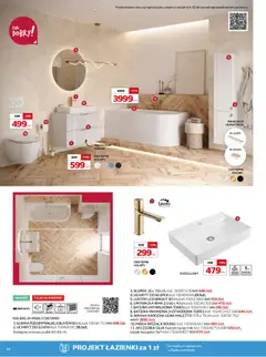 Komfort Gazetka od 17.09.2025 | Strona: 34 | Produkty: Umywalka, Bateria, Lustro