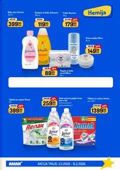 Aman katalog - pregled Aman kataloga - važi od 02.02.2026 | Strana: 45 | Proizvode: Lenor, Puder, Šampon, Ulje