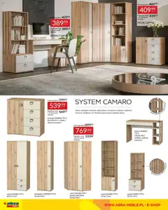 Pogląd oferty "Abra meble Gazetka" - ważna od 14.10.2025 | Strona: 38 | Produkty: Szafa, Biurko, Szafa Narożna, Regał