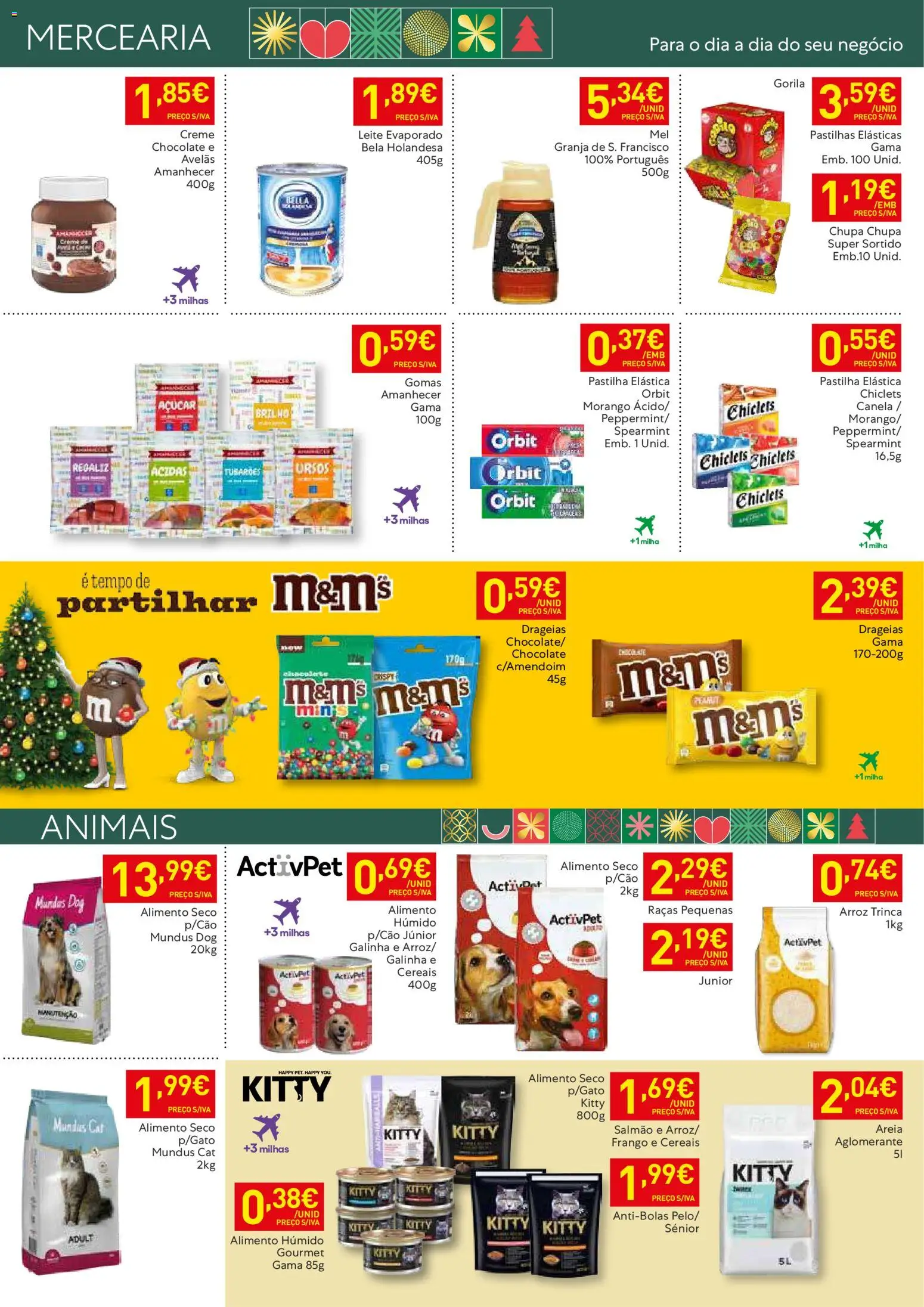 Recheio -  Madeira │ válido de 18.11.2025 | Página: 10 | Produtos: Frango, Leite, Cereais, Gomas