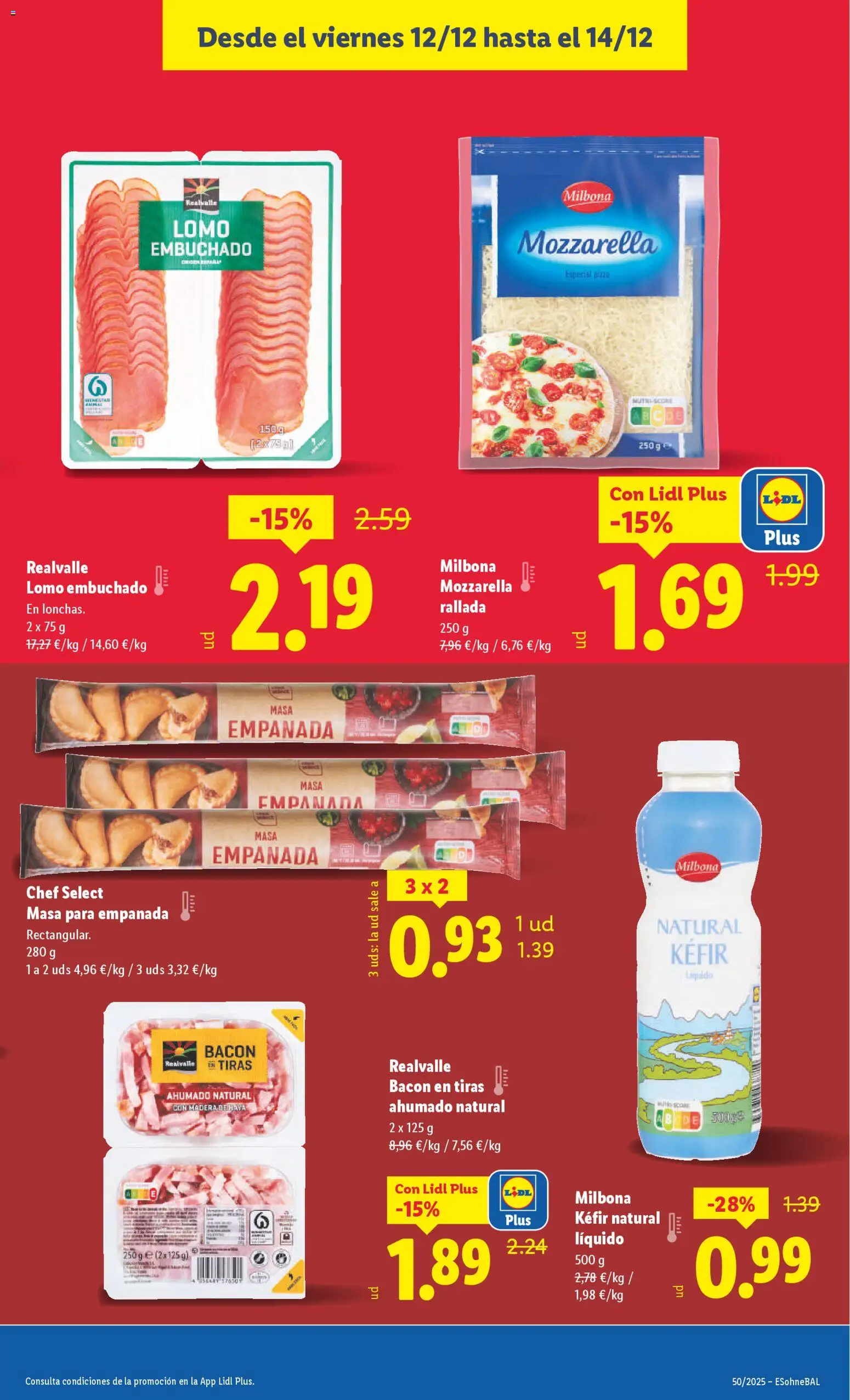 Lidl folleto │ válido desde el 08.12.2025 | Página: 43 | Productos: Pizza