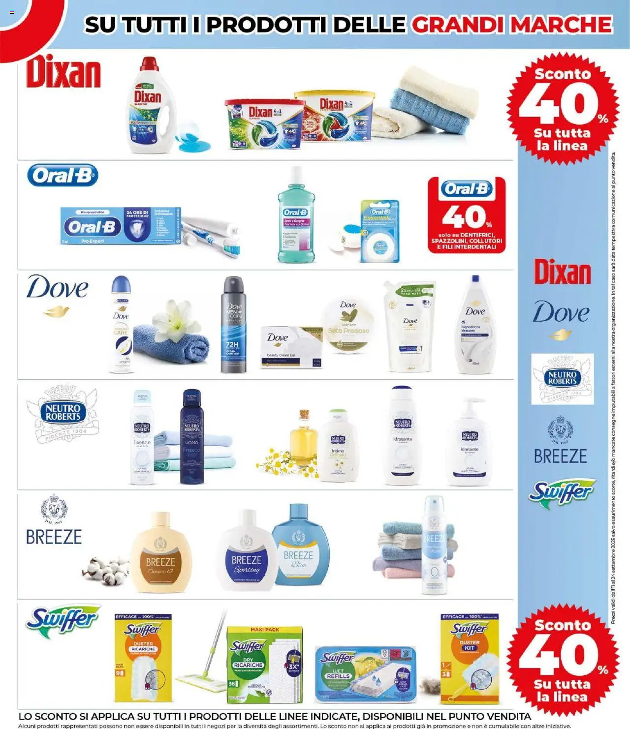 Volantino COOP del 11.09.2025 | Pagina: 7 | Prodotti: Intimo, Body, Data