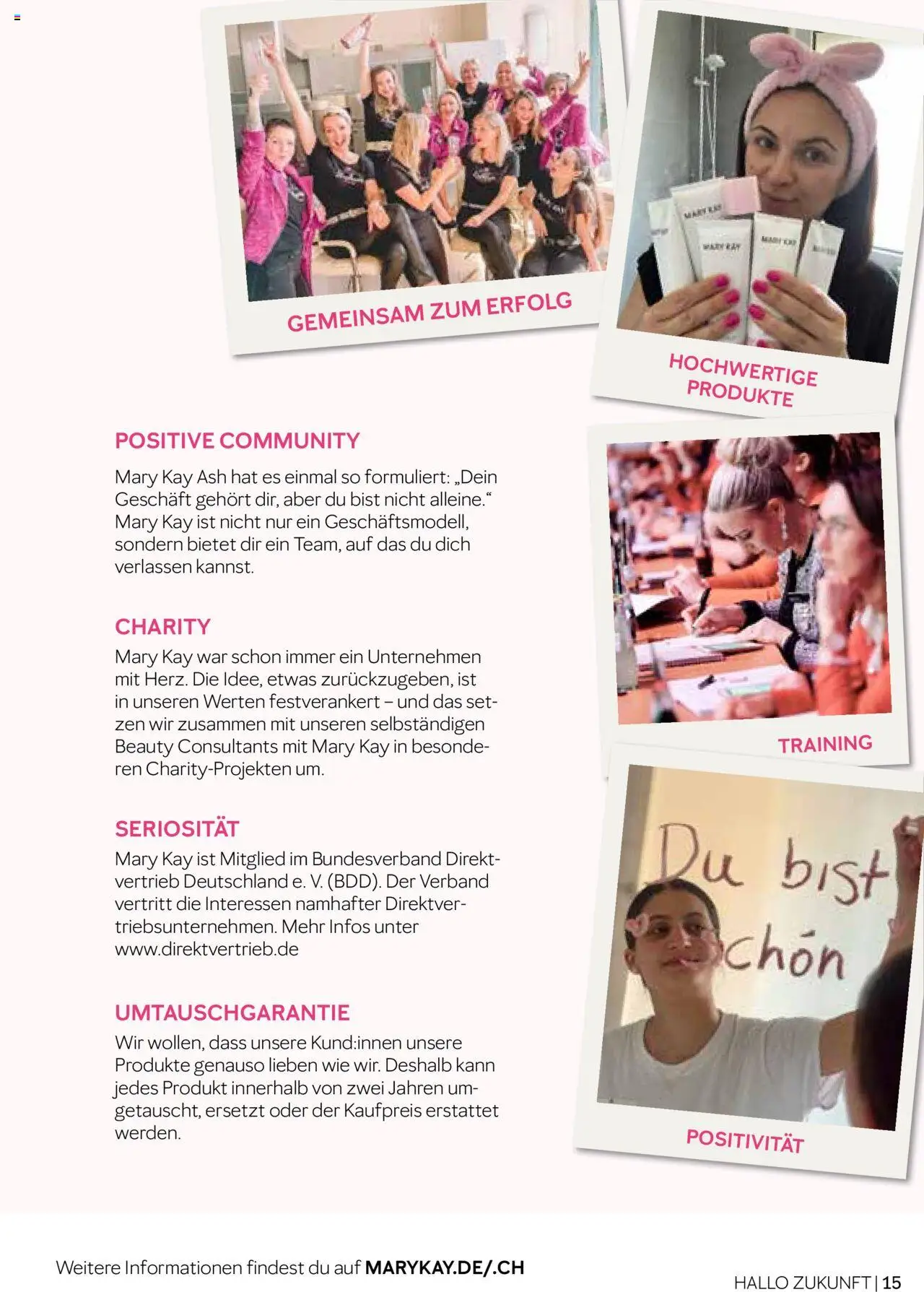 Mary Kay Aktionen Zukunft ab 17.03.2025 | Seite: 15