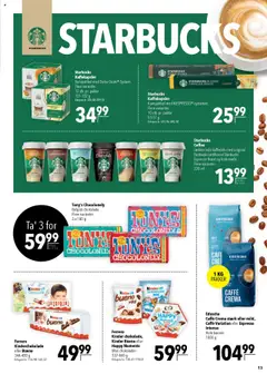 CITTI Markt - Dänemark-Werbung - gültig ab dem 16.07.2025 | Seite: 13 | Produkte: Kinder schokolade, Milch, Kinder bueno, Eduscho
