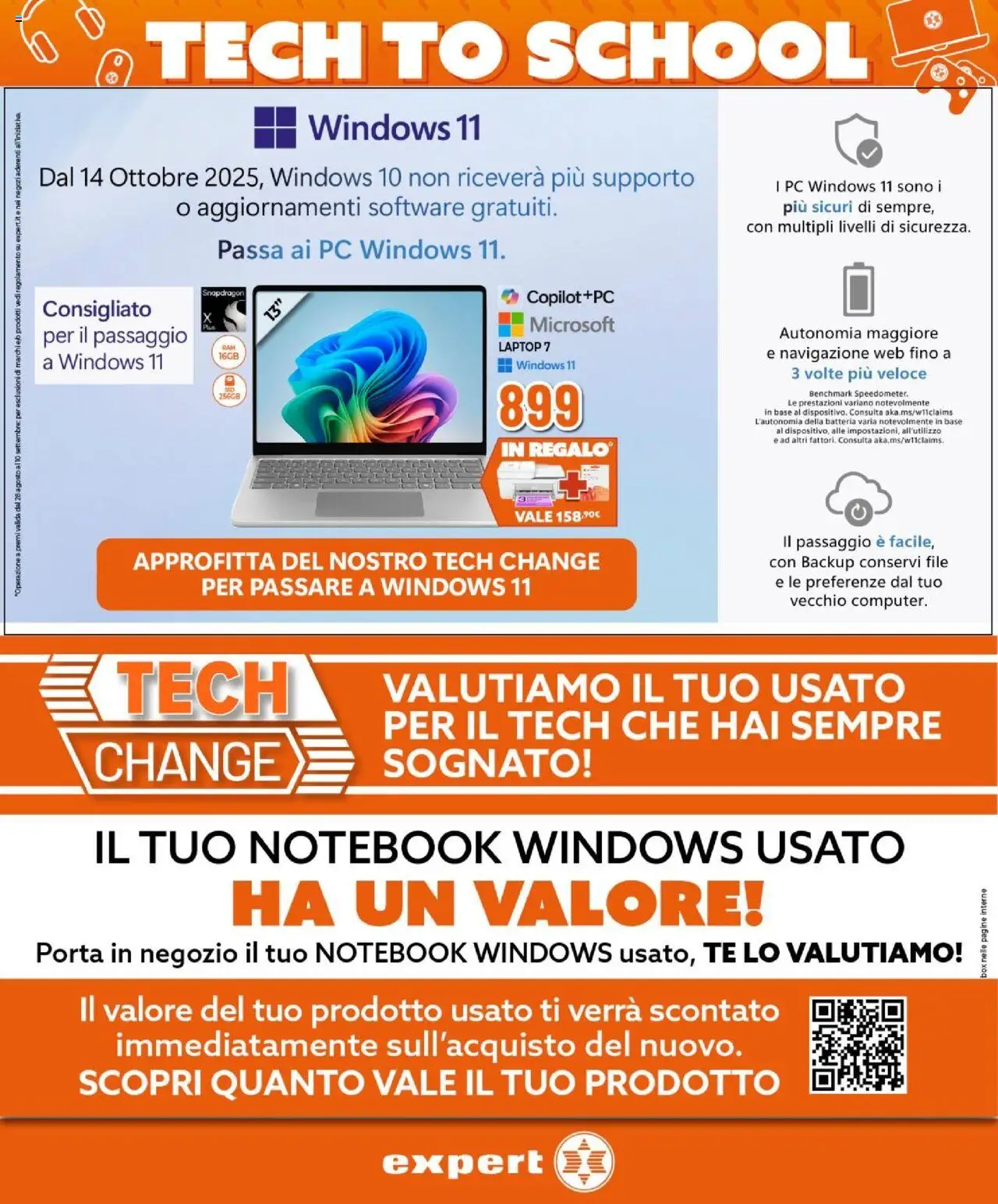 Volantino Expert del 28.08.2025 | Pagina: 15 | Prodotti: Tè, Laptop, PC, Navigazione