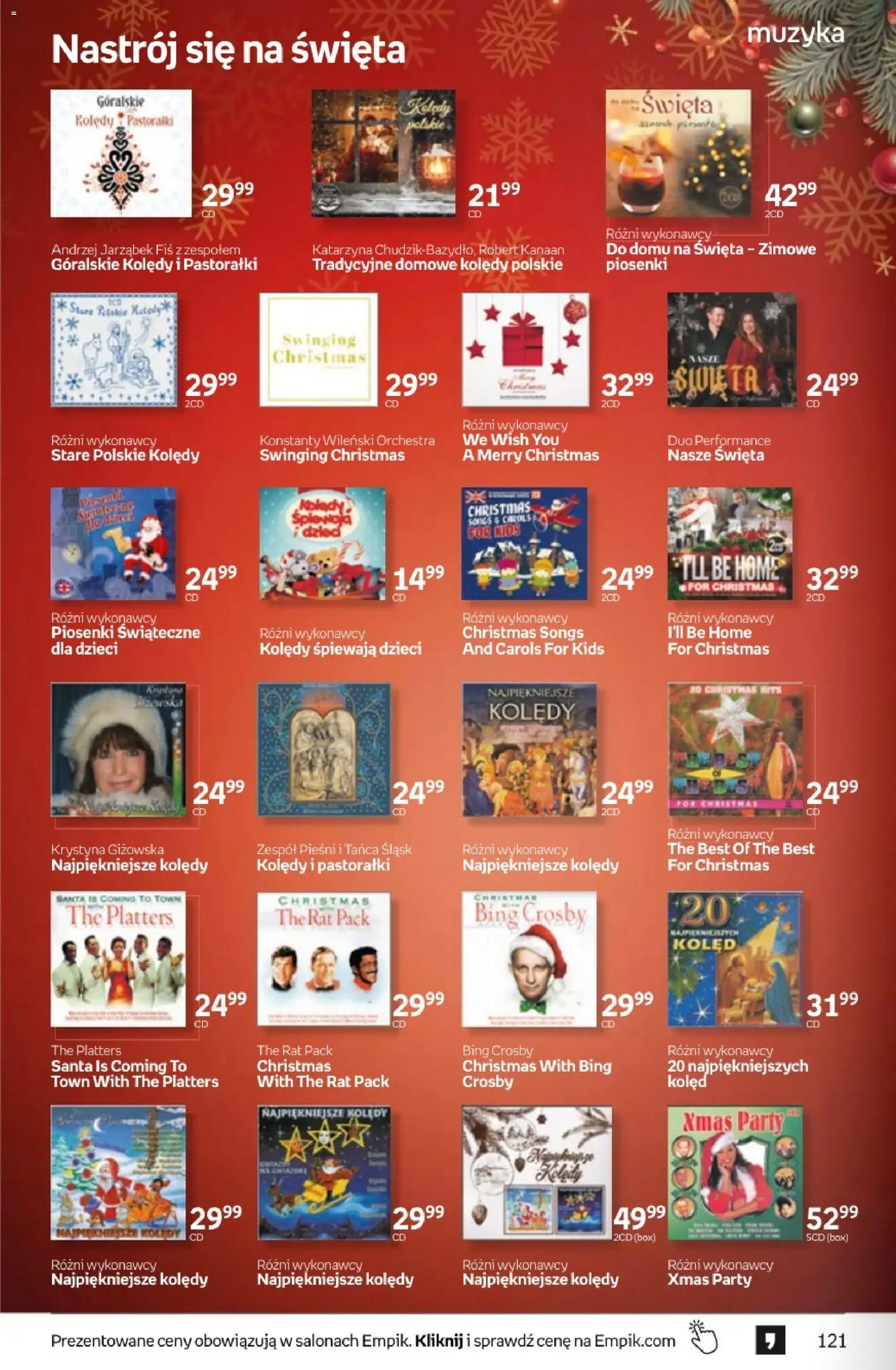 Empik promocje - Tom kultury Muzyka od 10.12.2025 | Strona: 12