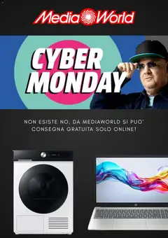 Anteprima del volantino Media World Cyber Monday catalogo valido a partire dal 01.12.2025