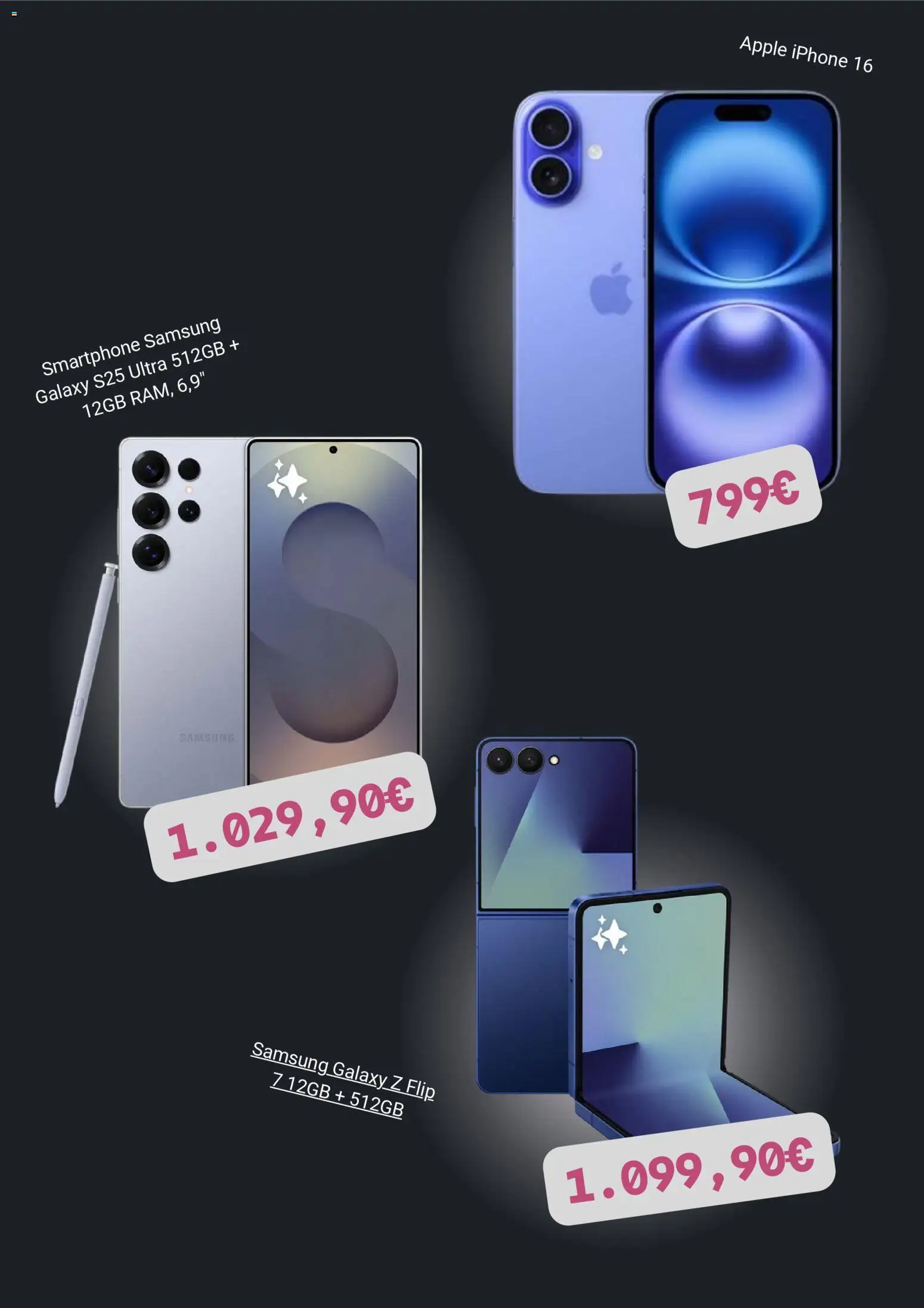 El Corte Ingles Black Friday │ válido de 21.11.2025 | Página: 3 | Produtos: Smartphone