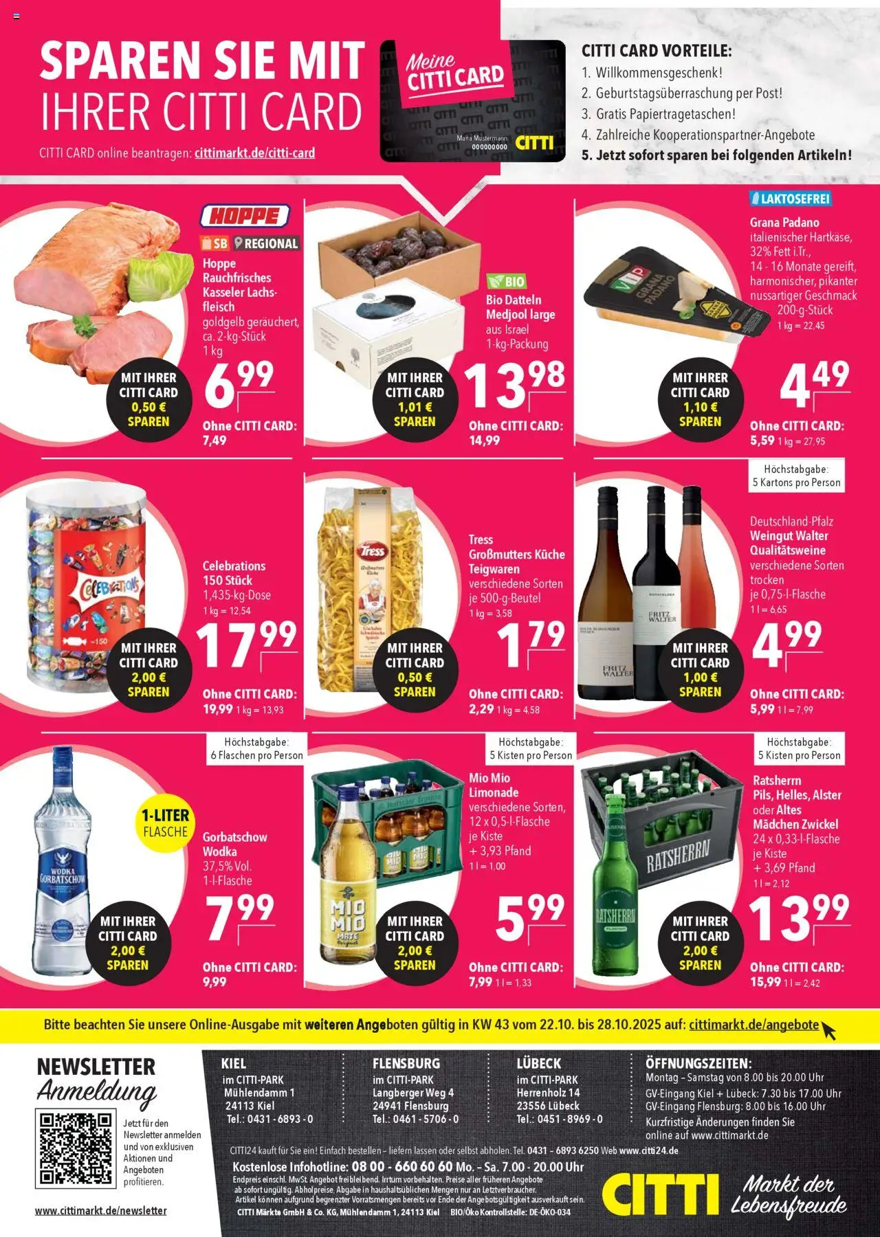 CITTI Markt Prospekt 	 – gültig ab 22.10.2025 | Seite: 18 | Produkte: Limonade, Celebrations, Wodka gorbatschow, Wodka