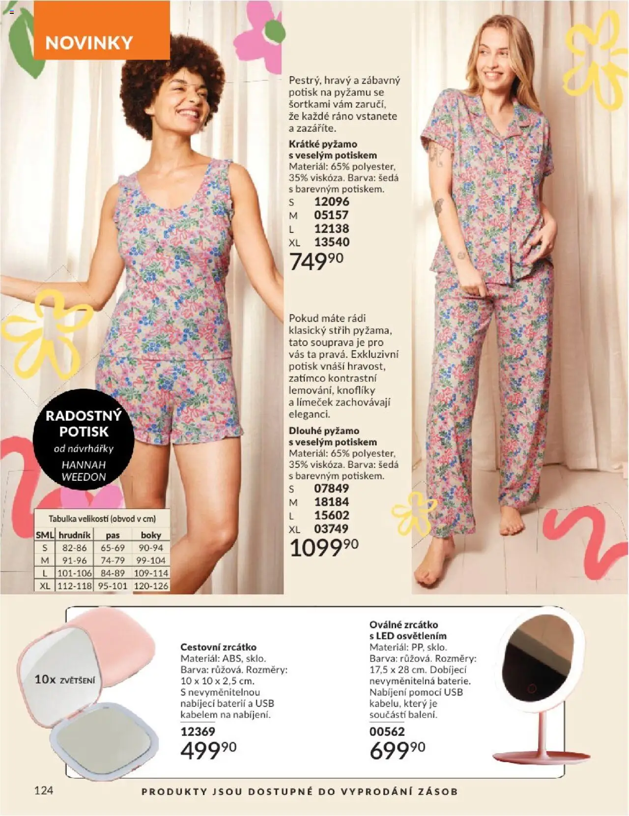 Avon katalog 8/2025 od 01.08.2025 | Strana: 124 | Produkty: Pyžamo, USB, LED