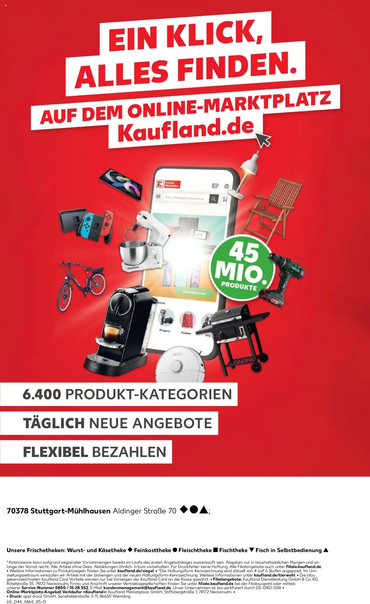 Kaufland prospekt Stuttgart	 – gültig ab 02.11.2025 | Seite: 60 | Produkte: Grill, Fisch, Wurst, Smartphone