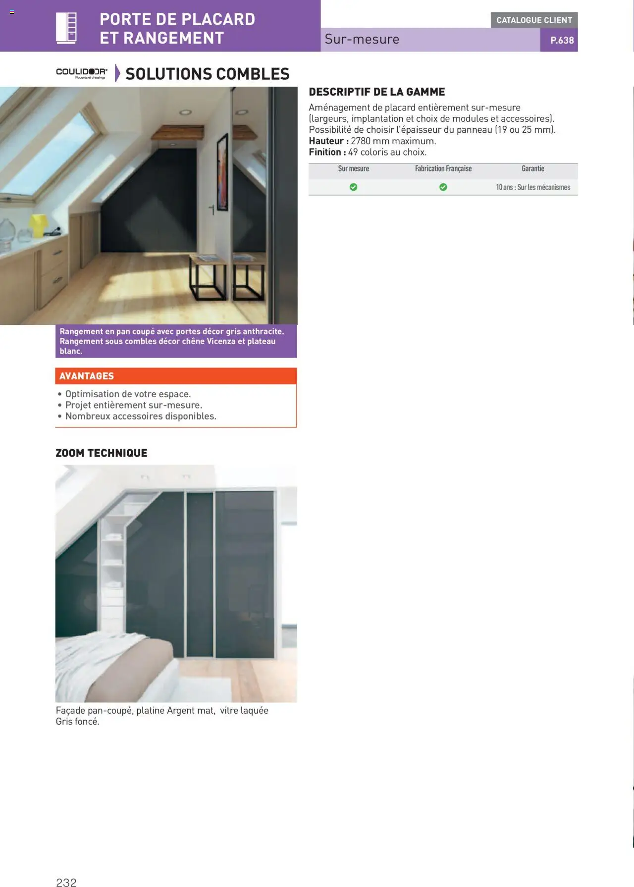  | Page: 232 | Produits: Plateau, Porte, Portes