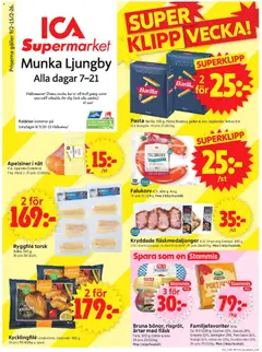 ICA Supermarket - Munka-Ljungby - Förhandsvisning av reklamblad från butik ICA Supermarket aktuell från 09.02.2026