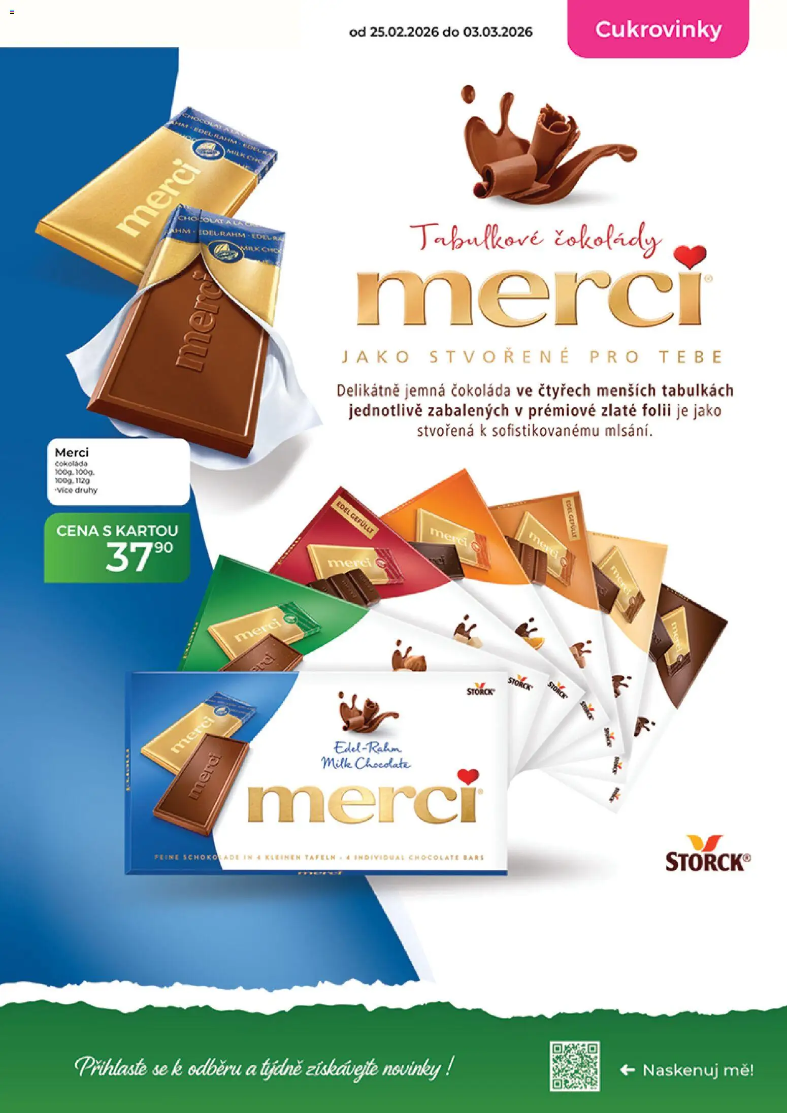Tamda Foods leták od 25.02.2026 | Strana: 33 | Produkty: Čokoláda, Merci, Milk chocolate