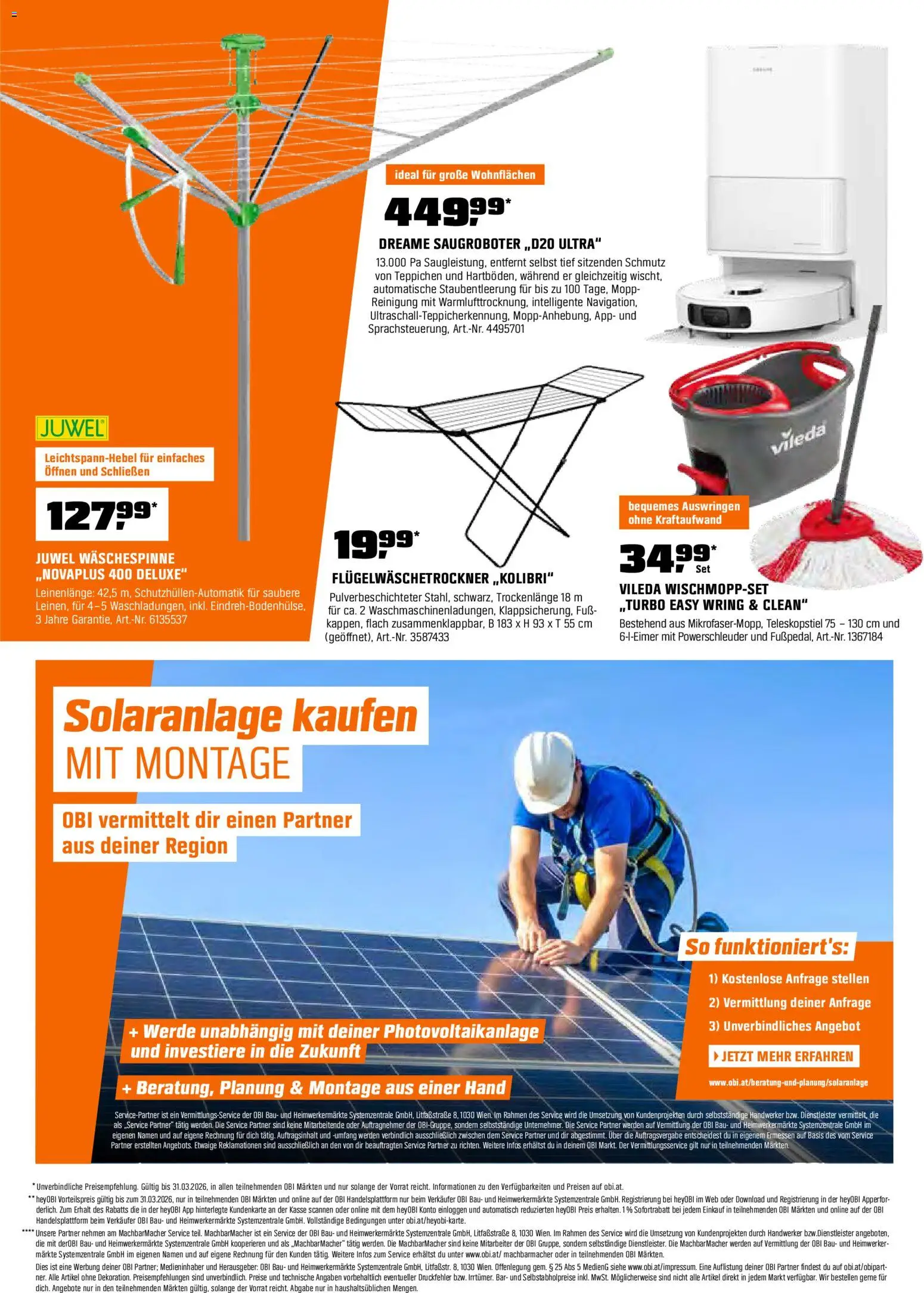 OBI Flugblatt gültig ab 01.03.2026 | Seite: 22