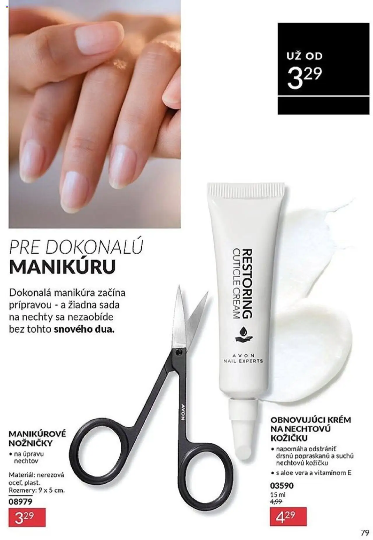 Nové Avon akcie – leták je platný od 01.10.2025 | Strana: 79 | Produkty: Krém