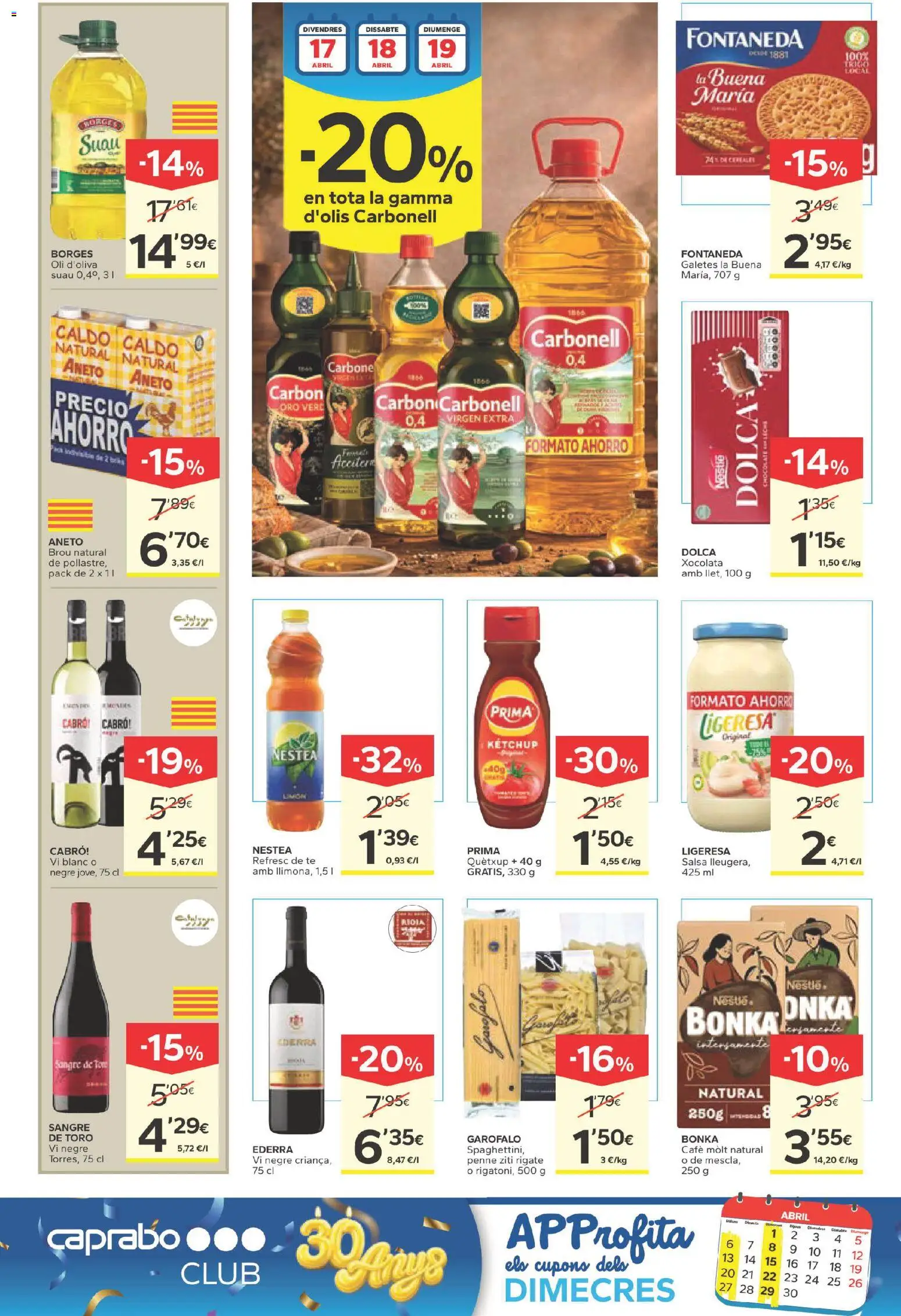 Caprabo folleto │ válido desde el 16.04.2026 | Página: 6 | Productos: Café, Té