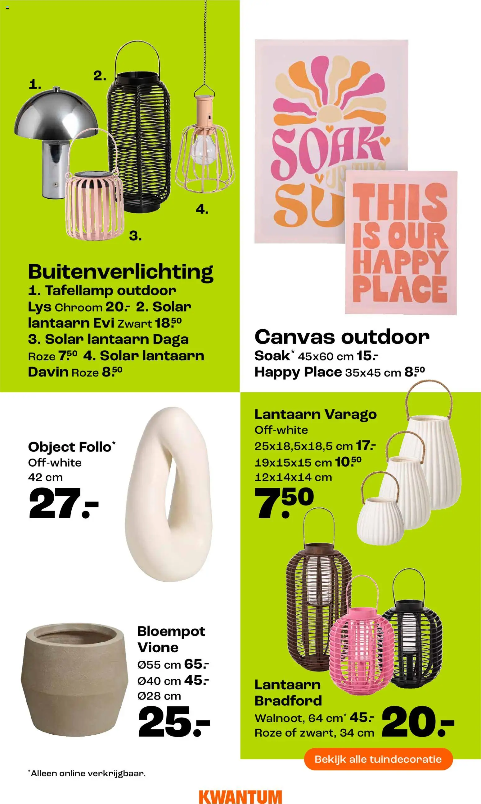 {H1} | Pagina: 4 | Producten: Lantaarn, Canvas