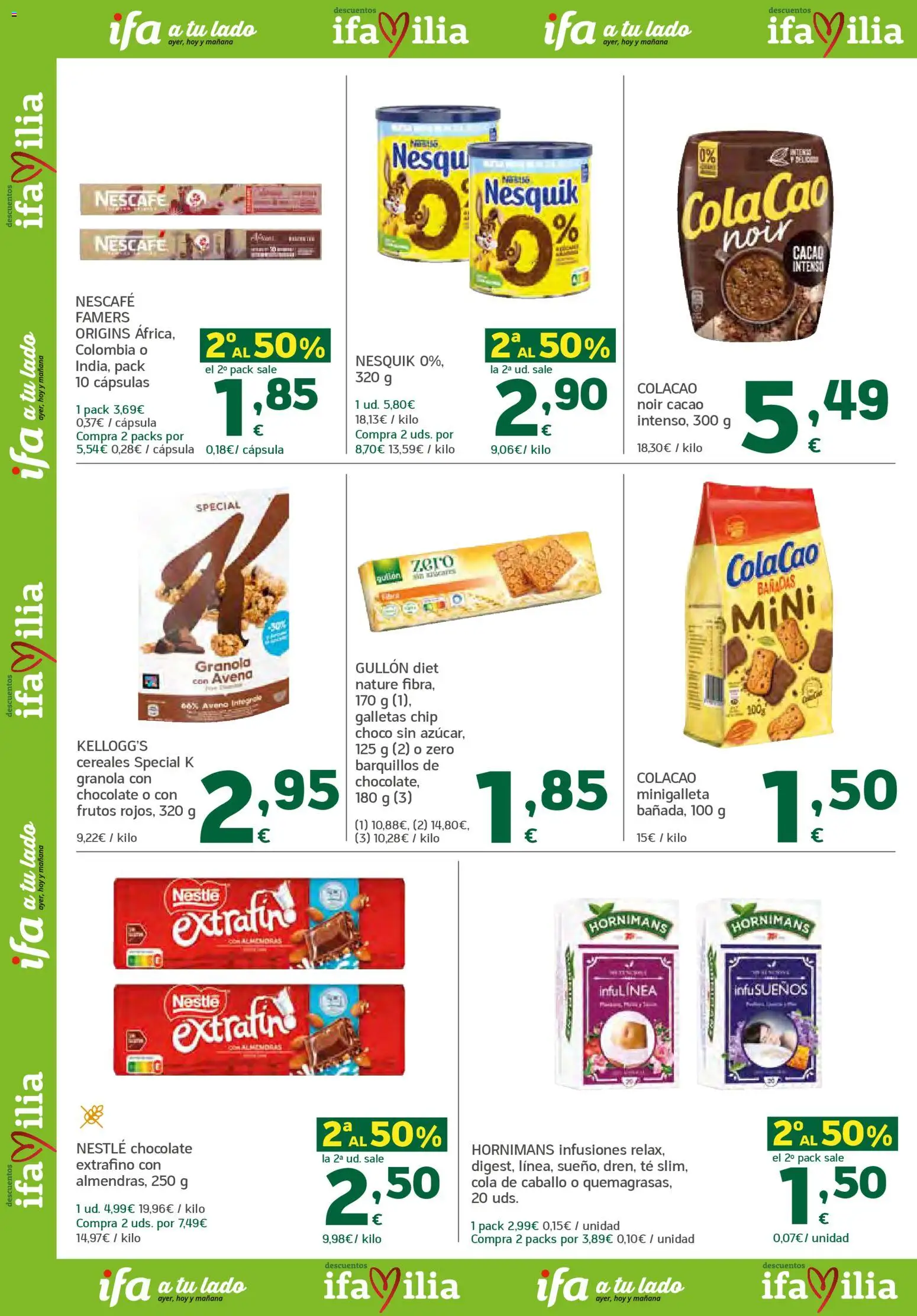 HiperDino folleto │ válido desde el 23.04.2026 | Página: 22 | Productos: Chocolate, Cereales, Té, Galletas