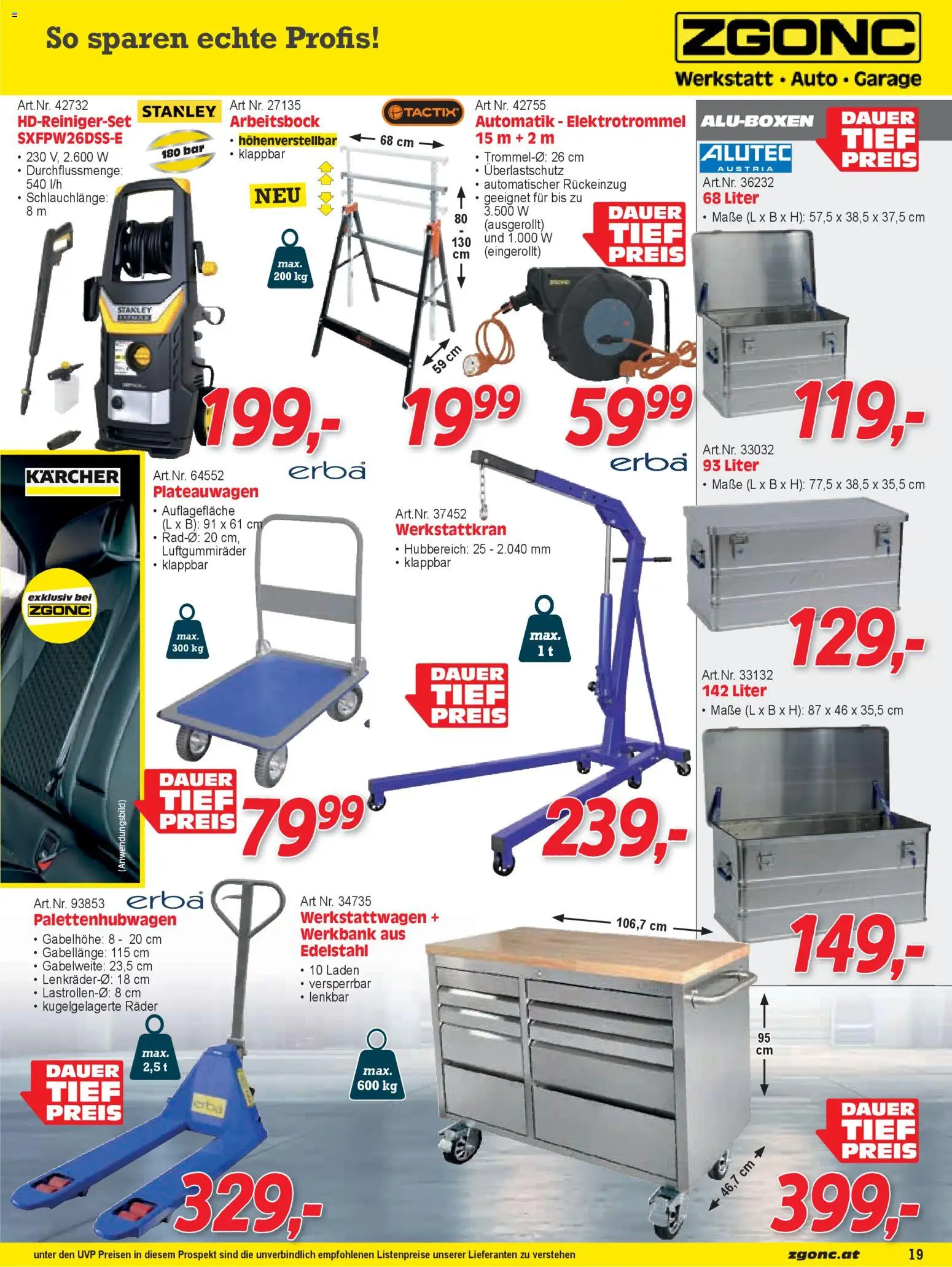 Zgonc Flugblatt Mai I 2026 gültig ab 01.04.2026 | Seite: 19