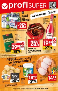 Catalog Profi  – previzualizare al pliantului de la Profi valabil de la 06.08.2025